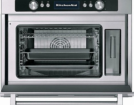 KitchenAid Dampfgarer 45cm KOSCX 45600 Edelstahl - Dampfgarer