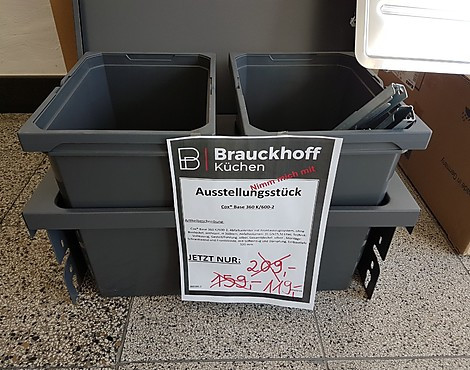 NEU Ausstellungsstück Abfallsammler Cox® Base 360 K/600-2 - Cox® Base 360 K/600-2