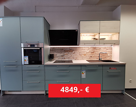⭐Musterküche zum super Sonderpreis abzugeben ⭐ - - BOSCH; Front: Touch Aqua