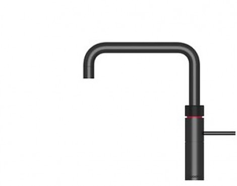Quooker Fusion Square mit PRO3 Reservoir schwarz - Kalt-und Warmwasser mit Boiler