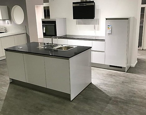 DD 11 G F 195 Moonlight grey glänzend - Dassbach Küche