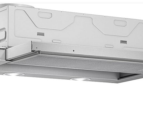 Bosch Abzugshaube DFL063W55 Serie | 2 Flachschirmhaube 60 cm Silbermetallic Neu und org. Verpackt - DFL063W55