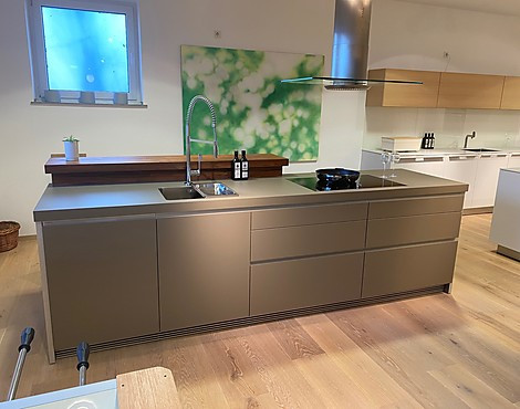 bulthaup b1 Musterküche - b1 Mattlack lehm