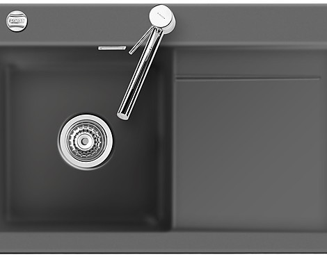 Farbe Titan Becken links - Stema 80