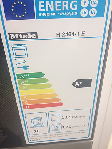 Herdset H 2464-1 E + KM Einbauherd mit Induktionskochfeld ...