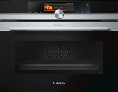 iQ700 Kompaktdampfbackofen StudioLine Edelstahl - CS858GRS6