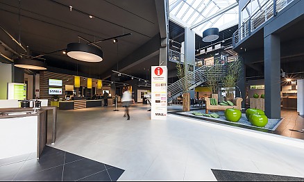 Blick in die Küchenausstellung