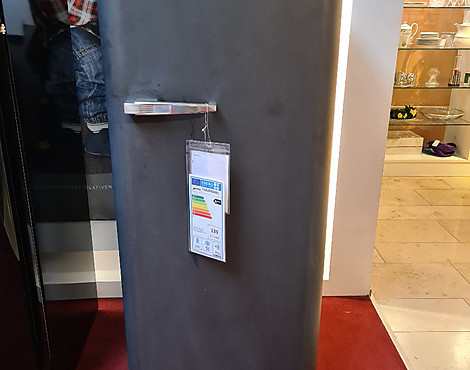 Standkühlschrank mit Gefrierfach SMEG Neuheit "Write on me" - FAB28RDBB3