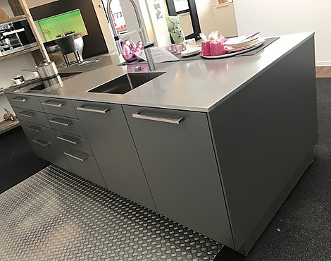 Design-Edelstahlarbeitsplatte - L14 Mikrostrukturlack