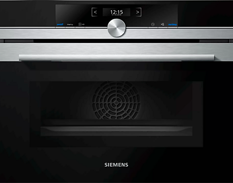 Siemens iQ700 Kompaktbackofen mit Mikrowellenfunktion 60*45cm NEU! - CM633GBS1