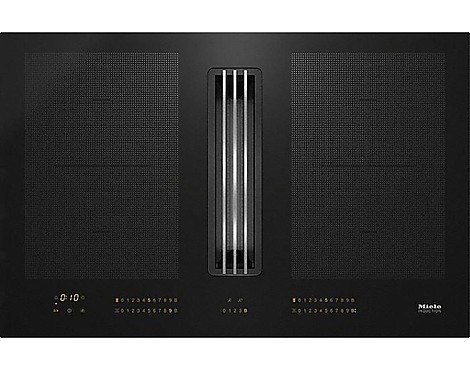 Induktions-Kochfeld mit integriertem Abzug 80 cm - MIELE KMDA 7633 FL flächenbündig