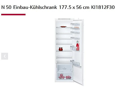 Einbau-Kühlschrank - KI1812F30