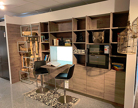 Wohnwand inkl. Weinkühlschrank - Wohnen 45
