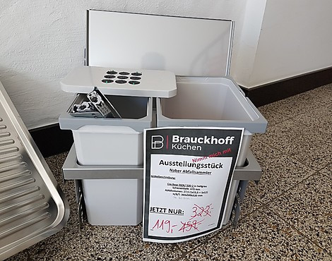 NEU Ausstellungsstück Naber Abfallsammler Cox® Base 360 K/500-2 - Cox® Base 360 K/500-2