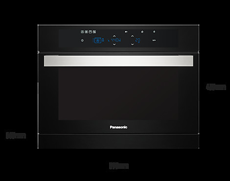 Dampf-Kompaktbackofen mit Mikrowelle - HL-SX485BEGP Rauchglas