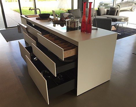 bulthaup b3E Laminat kaolinfarben Monoblock - bulthaup b3E Monoblock