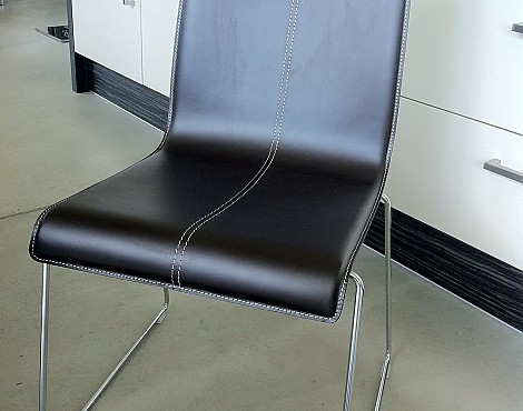 Stuhl - Pedrali Kuadra Leder / stapelbar 12315118