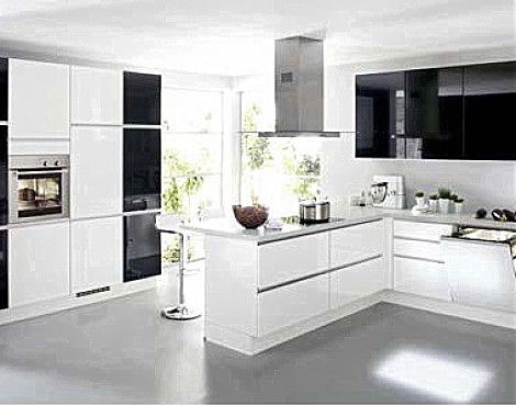 Küchenangebot 700417 - Focus Lack weiß Hochglanz