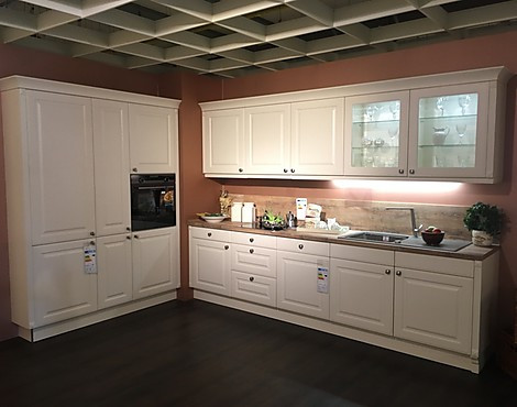 moderne Landhausküche - Breda Magnolie matt