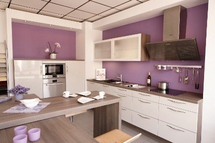 Weiße L-Küche in Bielefeld bei Linge