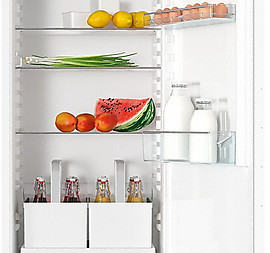 Kühlschrank, mit LED Beleuchtung, 177 cm