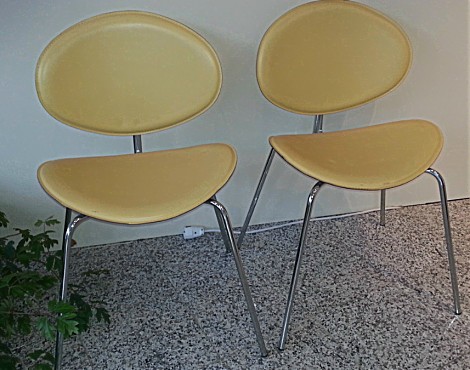 Area Declic Tamago Stuhl für Esszimmer (2 Stück) - Tamago Stuhl (2 Stück)