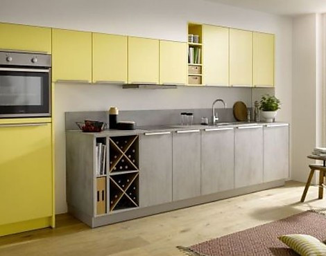 Moderne Küche in Farbkombination - Biella