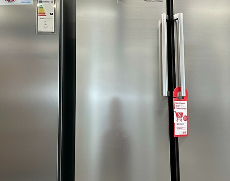 Gefrierschrank, Refined Steel, 185 cm, 323 l - Samsung RZ32M712E7F/EG