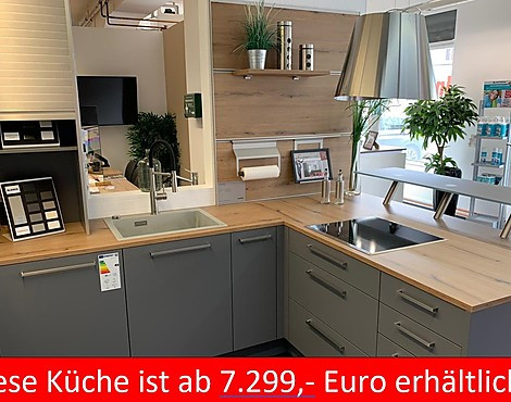Koje 4 - AEG - Nolte Küche "Matrix" ab 7.299 € - wie ausgestellt 14.499 € - Koje 4 - AEG - Nolte Küche "Matrix" ab 7.299 € - wie ausgestellt 14.499 €