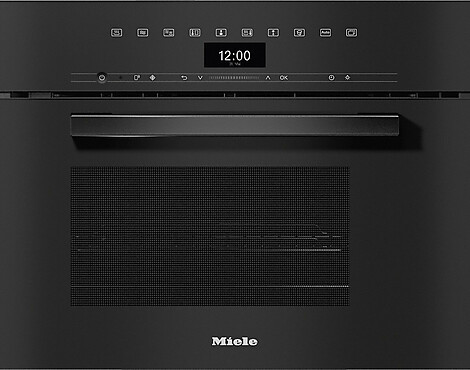 Miele Dampfgarer mit Mikrowelle obsidianschwarz - DGM7440