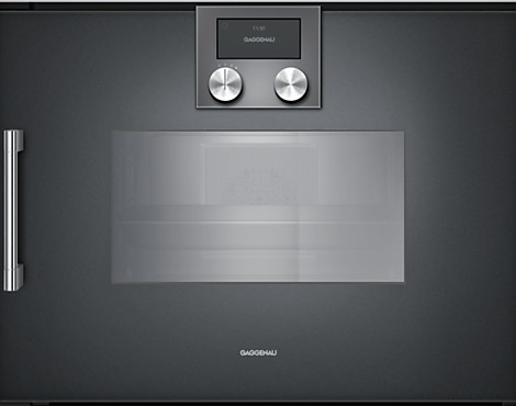 Serie 200, Dampfbackofen, 60 x 45 cm, Türanschlag: Rechts, Gaggenau Anthrazit - BSP250101