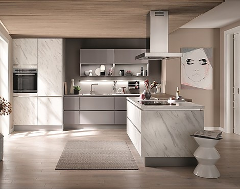 Ein Hauch von Luxus - INKLUSIVE CLEVERER DETAILS - Merkur Perlgrau und Carrara Weiß
