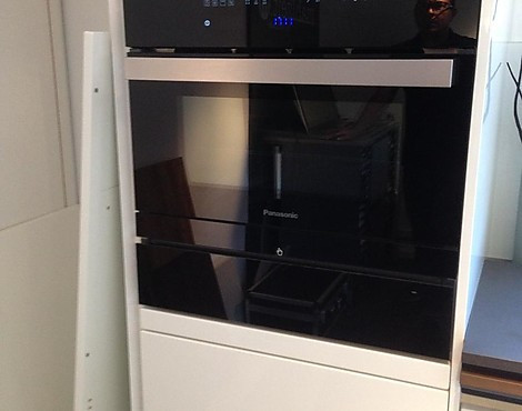 3-in-1-Kompaktbackofen Dampfgarer, Backofen + Microwelle & Wärmeschublade - HL-SX485B + HL-DW 165 BEPG