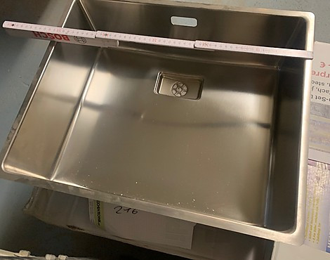Eisinger Edelstahlbecken inkl. Ablaufgarnitur - Eisinger