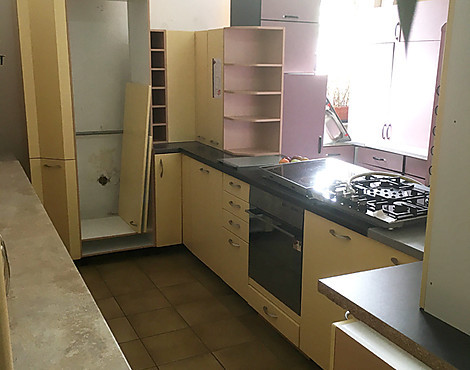 Alno Küche Front: MDF Vanille / gebrauchte Küche! - Alno Küche Front: MDF Vanille / gebrauchte Küche!