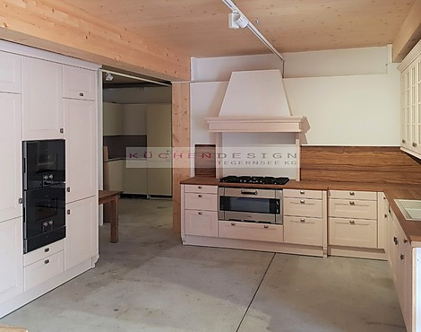 Premiumküche Goldreif Landhaus weiß - Goldreif Landhaus lasierend weiß