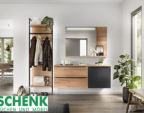 Garderobe - Eiche Sierra Nachbildung