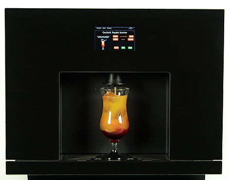 Die vollautomatische Cocktailmaschine für Ihre Küche mit Mix-Getränken auf Knopfdruck WÄHLBAR - MINIBAR K9