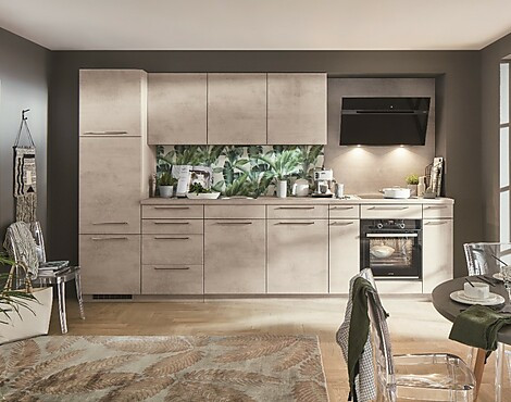 Küchenzeile in Beton Nachbildung 4.998€ - Riva Beton grau Nachbildung