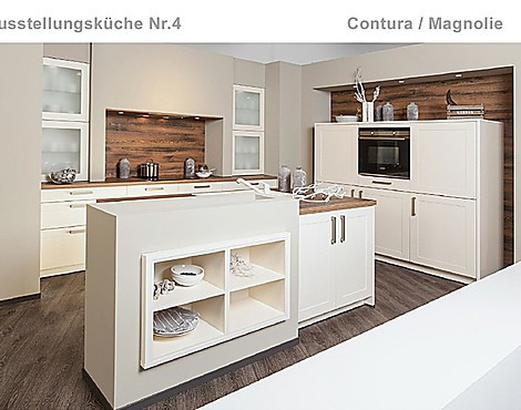 Austellungsküche 04 reduziert! - Contura / Magnolie