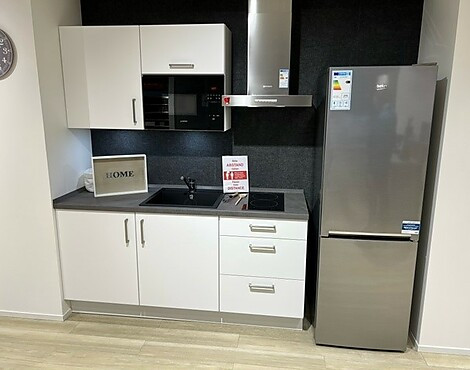 Nobilia Touch - Nobilia Touch Alpinweis 332 APL Beton Schiefergrau
