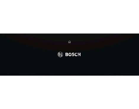 Warmhalteschublade in Schwarzglas aus dem Hause Bosch - BIC630NS1