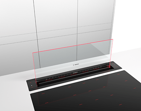 Serie | 8 Tischlüfter 80 cm flächenbündiger Einbau - DDW88MM65