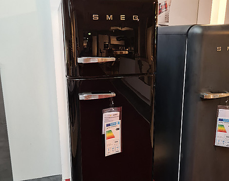 Standgerät / Kühl-Gefrier-Kombinaton SMEG Designlinie Stil der 50° Jahre - FAB30RBL3