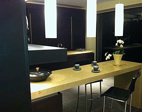 SieMatic - SL 505 trüffelbraun Echtholz