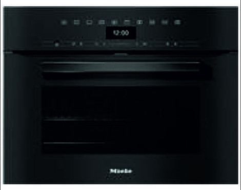 Backofen (ID 440, Ausstellungsware - unbenutzt) - H 7440 B obsidianschwarz