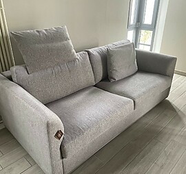 Sofa 2-Sitzer mit 2 - Rückenbügeln
