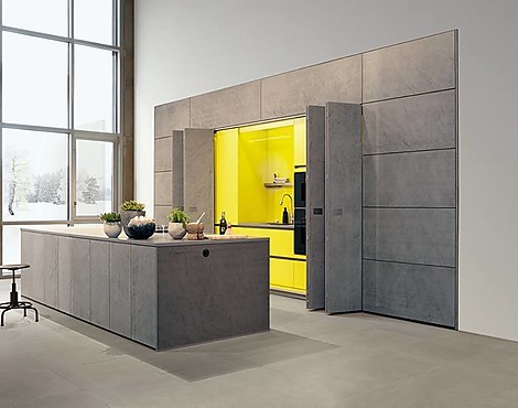 Designküche mit Betonspachteloberfläche - Betonspachtel