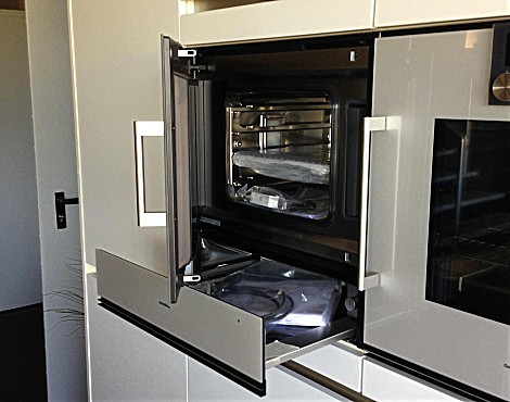 Siematic S2 samtweiss mit Anthrazit samtmatt - Siematic S 2 grifflos