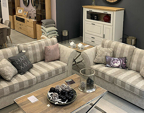 Natura Lebensart „Brunswick Romantic” 3 + 2 Sofa - Brunswick